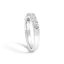 Anillo de banda de 7 piedras con diamantes de 3/4 ct. p.t. en oro de 14K, foto 10