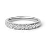 1/2 Ct. T.W. Round Diamond 11 Stone Classic Band in 14K Gold, photo 2
