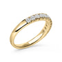 1/2 Ct. T.W. Round Diamond 11 Stone Classic Band in 14K Gold, photo 7