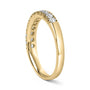 1/2 Ct. T.W. Round Diamond 11 Stone Classic Band in 14K Gold, photo 9