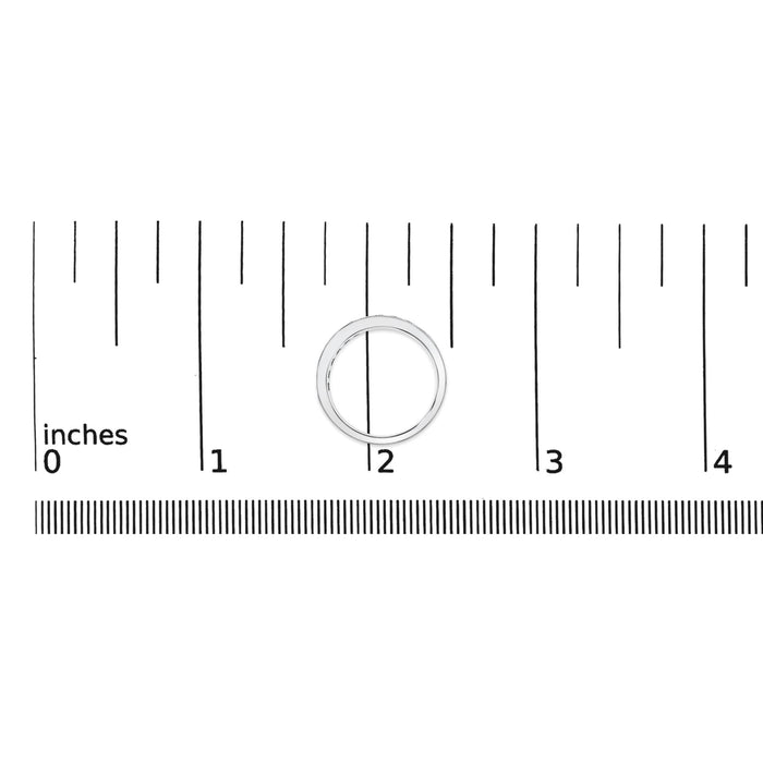 1/2 Ct. T.W. Round Diamond 11 Stone Channel-Set Band in 14K Gold, photo 13