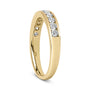 1/2 Ct. T.W. Round Diamond 11 Stone Channel-Set Band in 14K Gold, photo 10