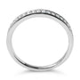 Anillo de boda con milgrain y diamantes redondos de 1/4 ct. p.t. en oro de 14K, foto 11