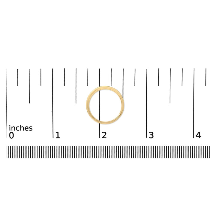 Anillo de boda con milgrain y diamantes redondos de 1/4 ct. p.t. en oro de 14K, foto 14
