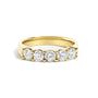 1 Ct. T.W. Diamond 5 Stone Band Ring in 14K Gold, photo 1