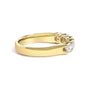 1 Ct. T.W. Diamond 5 Stone Band Ring in 14K Gold, photo 3