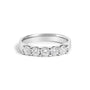3/4 Ct. T.W. Diamond 5 Stone Band Ring in 14K Gold, photo 2