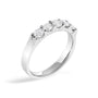 3/4 Ct. T.W. Diamond 5 Stone Band Ring in 14K Gold, photo 8