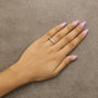 3/4 Ct. T.W. Diamond 5 Stone Band Ring in 14K Gold, photo 6