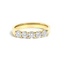 3/4 Ct. T.W. Diamond 5 Stone Band Ring in 14K Gold, photo 1