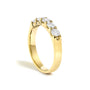 3/4 Ct. T.W. Diamond 5 Stone Band Ring in 14K Gold, photo 9