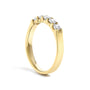 1/2 Ct. T.W. Round Diamond 5 Stone Classic Band in 14K Gold, photo 9