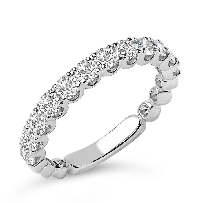 1 Ct. T.W. Round Diamond Prong-Set Wedding Band in 14K Gold, photo 8