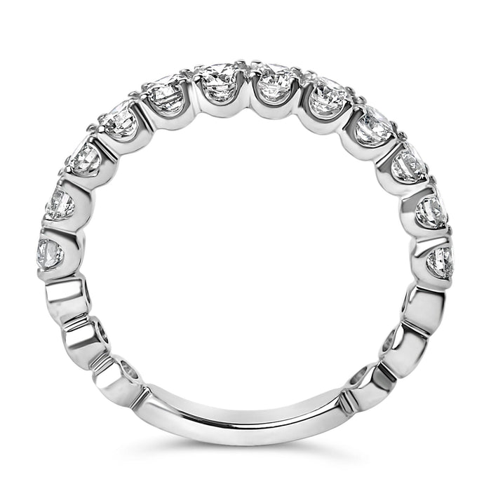 1 Ct. T.W. Round Diamond Prong-Set Wedding Band in 14K Gold, photo 12