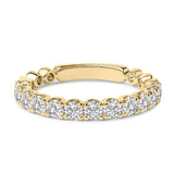 1 Ct. T.W. Round Diamond Prong-Set Wedding Band in 14K Gold