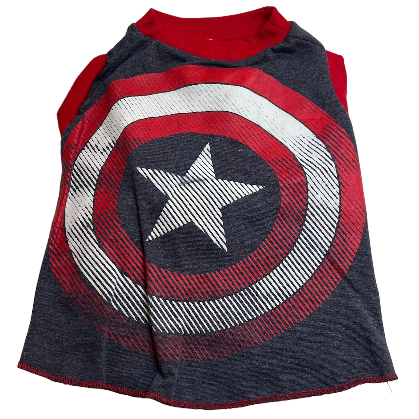 Upcycled Dog Tank - M "CAPTAIN", photo 1