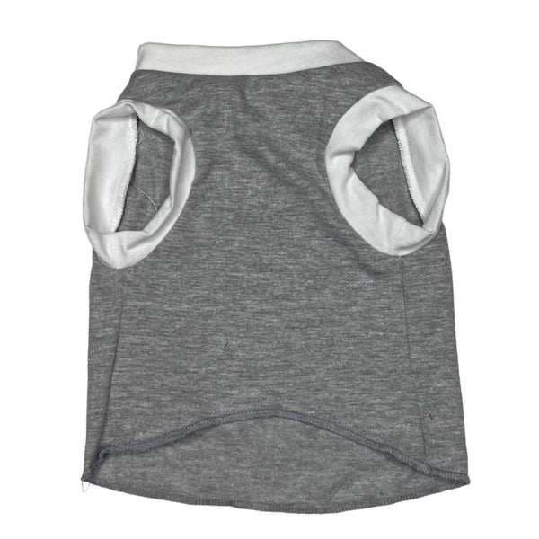 Upcycled Dog Tank - S "KISS (CATMAN) WHT", photo 2