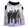 Upcycled Dog Tank - M "KISS PURP/BLK", photo 1