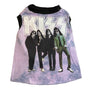 Camiseta sin mangas para perro "KISS PURPLE/BLACK", talla L, foto 1