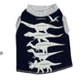Upcycled Dog Tank - XS "DINO", photo 1
