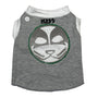 Upcycled Dog Tank - S "KISS (CATMAN) WHT", photo 1