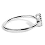 Diamond Accent Initial A-Z Ring in 10K White Gold, photo 50
