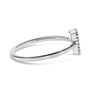 Diamond Accent Initial A-Z Ring in 10K White Gold, photo 47