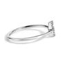 Diamond Accent Initial A-Z Ring in 10K White Gold, photo 46