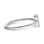 Diamond Accent Initial A-Z Ring in 10K White Gold, photo 42
