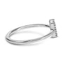 Diamond Accent Initial A-Z Ring in 10K White Gold, photo 32
