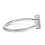 Diamond Accent Initial A-Z Ring in 10K White Gold, photo 30