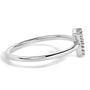 Diamond Accent Initial A-Z Ring in 10K White Gold, photo 28