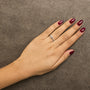 Diamond Accent Initial A-Z Ring in 10K White Gold, photo 54