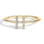 Diamond Accent Initial A-Z Ring in 10K Yellow Gold, photo 19