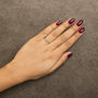 Diamond Accent Initial A-Z Ring in 10K Yellow Gold, photo 58