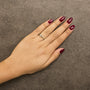 Diamond Accent Initial A-Z Ring in 10K Yellow Gold, photo 57