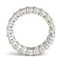 Argolla Couture Classic con diamantes cultivados en laboratorio de 6 1/4 CTW en oro de 14K, foto 3