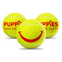 Happy Tennis Ball in neon green