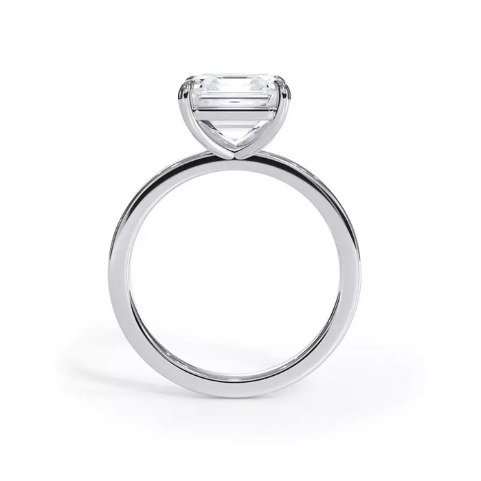 Anillo de compromiso con diamante cultivado en laboratorio de 3 CTW en oro de 14K, foto 10