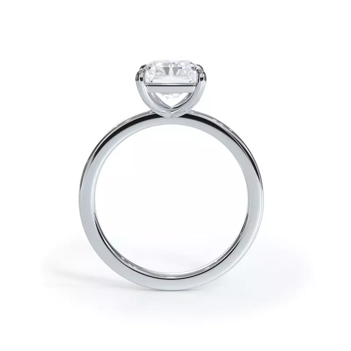 Anillo de compromiso con diamante cultivado en laboratorio de 3 CTW en oro de 14K, foto 8