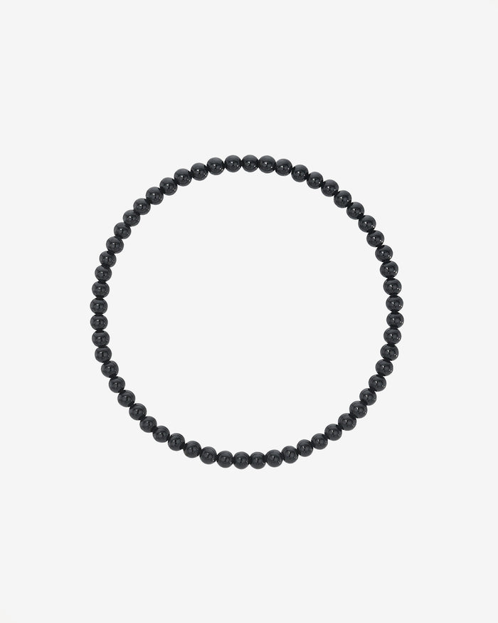 3mm Black Onyx Bead Bracelet, photo 1