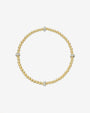 Pulsera segmentada de cuentas de 3 mm con barras de diamantes, foto 1