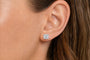 IGI Certified Lab-Grown Diamond Solitaire Stud Earrings in 14K Gold, photo 19