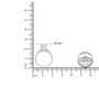 1 1/5 Ct. T.W. 4-Prong-Set Princess Diamond Classic Engagement Ring in 14K White Gold, photo 6