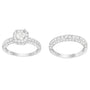 1 Ct. T.W. Round-Cut Diamond Prong-Set Rounded Ring in 14K White Gold, photo 4