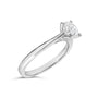 Anillo de compromiso de 4 garras de águila con diamante cultivado en laboratorio de 1 ct. p.t. en oro blanco de 14K, foto 4