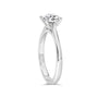 Anillo de compromiso de 4 garras de águila con diamante cultivado en laboratorio de 1 ct. p.t. en oro blanco de 14K, foto 5