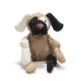 Patches HuggleMutt Knottie Plush Dog Toy, Large