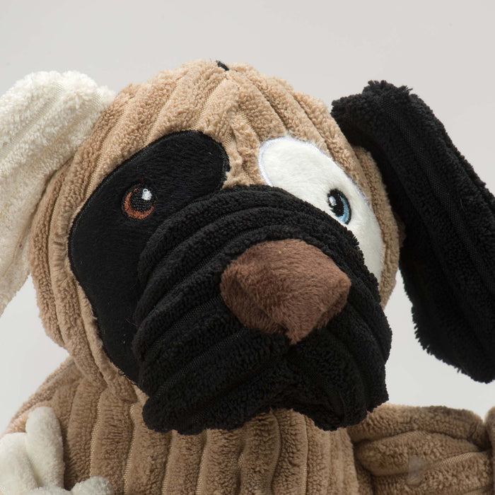 Patches HuggleMutt Knottie Plush Dog Toy, Large, photo 4