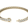 Pulsera tenis con diamantes cultivados en laboratorio de 6.5 CTW en oro de 14K, foto 7